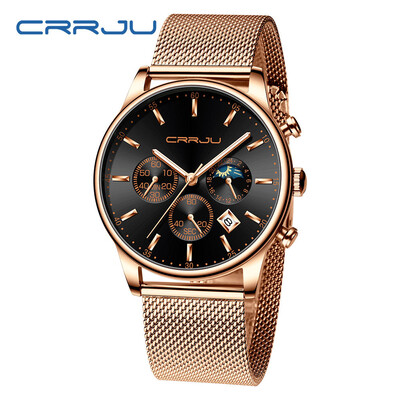 

Gobestart Mens Watches Luxury Top Brand Quartz Chronograph Watch Fashion Sports