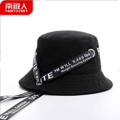 

Antarctic hat male Korean version of the tide student wild lady fisherman hat N2E8X825213 black