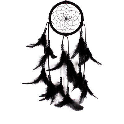 

Made Dream Catcher Net With feathers Hanging Decoration Decor Craft Gif