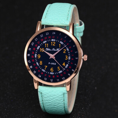 

Genuine Womens Roman Numerals watches women clock Luxury Fashion Leather Band Analog Quartz Round WristWatches Montre Femme &Ff