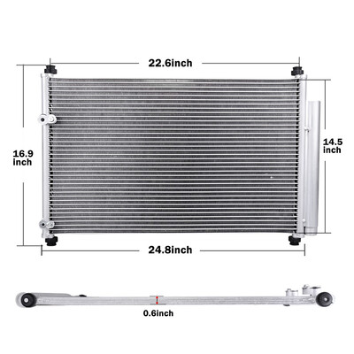 

3686 AC AC Condenser For Toyota Scion Corolla Matrix Scion xB tC repalce