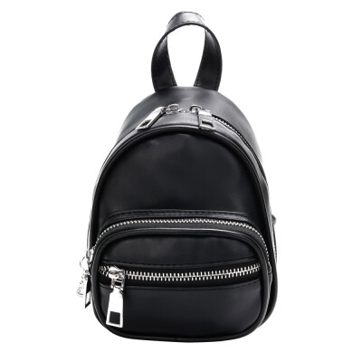 

Tailored Women Pure Color Leather Crossbody Bag Backpack Travel Shoulder Bag Chest Bag