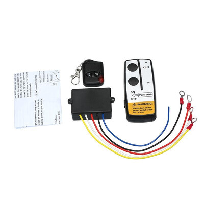 

Winch 12V 50ft Wireless Winch Remote Control Kit 12V Switch Handset for Jeep Truck SUV ATV