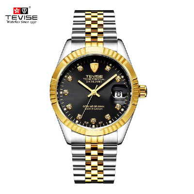 

TEVISE Men Brand Watch Fashion Luxury Wristwatch Waterproof Semi-automatic Mechanical Watch Luminous Sport Casual Watches
