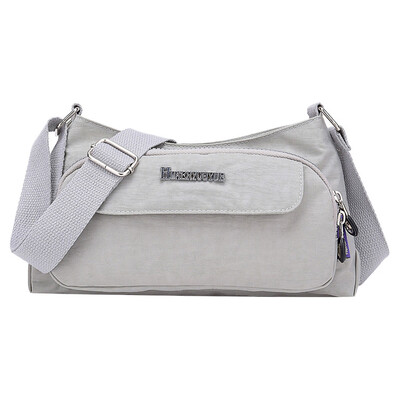

Tailored Women Nylon Shoulder Bag Waterproof Elegant Daily Shopping Handbag