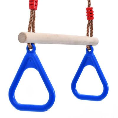 

Wooden Hand Rings Swing Toy Outdoor Gift Sports Fitness Children Supplies