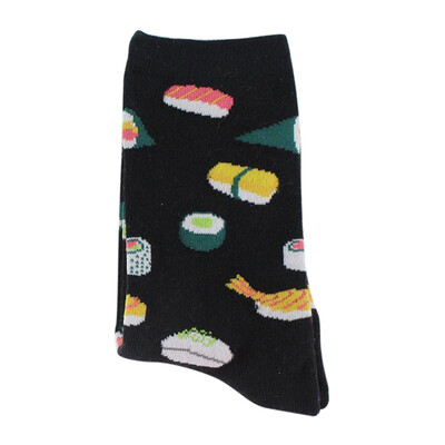 

Women Casual Cartoon Print Breathable Moisture Wicking Deodorant Elastic Athletic Work Socks