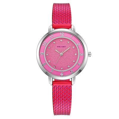 

Fashion Women Watches Roman Numerals Dot Dial Ladies Analog Quartz Wristwatch Casual Strap Simple Clock Relojes Para Mujer