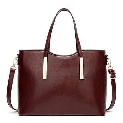 

Tailored Women Ladies Girls Solid Large Capacity Tote Handbag Shoulder Crossbody Bag