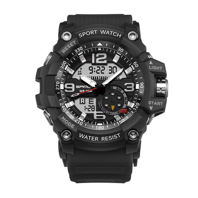 

Men Watch Waterproof Military Digital Analog Quartz Sport for SANDA