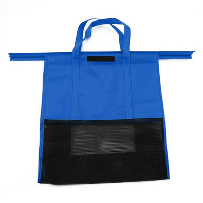 

Reusable Large Capacity Foldable Solid Supermarket Handbag Shopping Bags Shopping Merchandise Bags