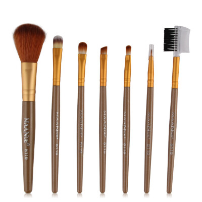 

Toponeto 7pcs Makeup Cosmetic Brushes Eyeshadow Eye Shadow Foundation Blending Brush BK