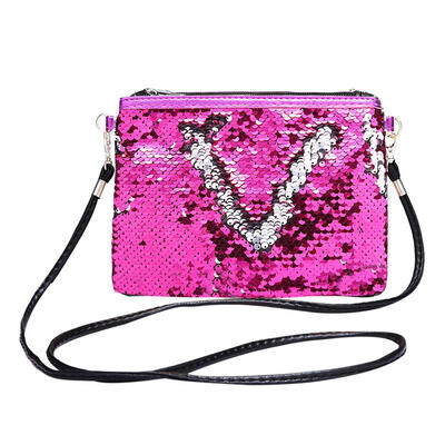 

Fashion Teenage Girls Clutch Sequins Shoulder Bags Handbag Messenger Bag
