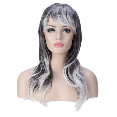 

23 Inch Synthetic Long Wavy Full Hair Wigs Cosplay Costume Party Heat-Resistant Wigs For Women Men