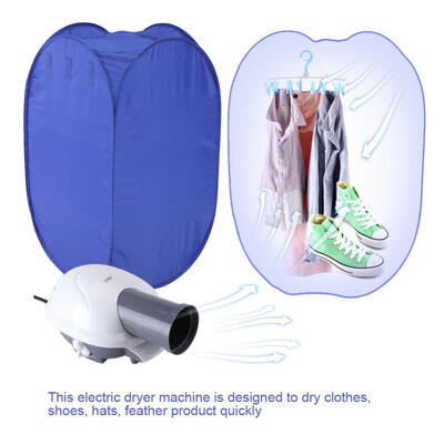 

Greensen Fast Dryer Folder Dryer Bag Home New Portable Electric Clothes Drying Machine