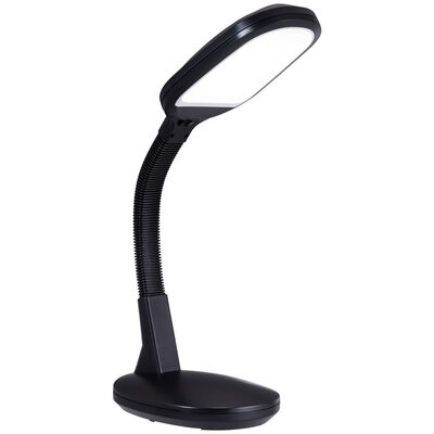 

LED Adjustable Gooseneck Energy Saving Desk Lamp-Black