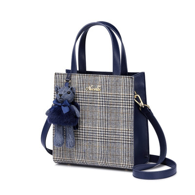 

Marsoul new wave shoulder fashion wild ins Messenger bag Korean version of the plaid handbag