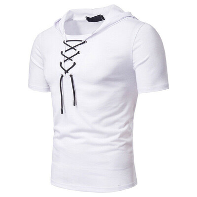 

SUNSIOM Summer Mens Fashion Hoodie T-Shirt Short Sleeve Casual Sports Tee Shirts
