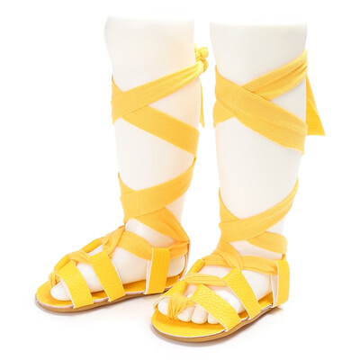 

Newborns Baby Girls Summer High-top Fashion Roman Girls High Gladiator Sandals Kids Gladiator Sandals Toddler Baby Sandals