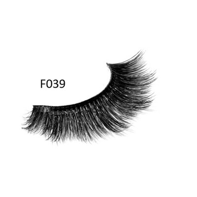 

〖Follure〗Makeup 3D Natural Long Fake Eye Lashes Handmade Thick False Eyelashes Black