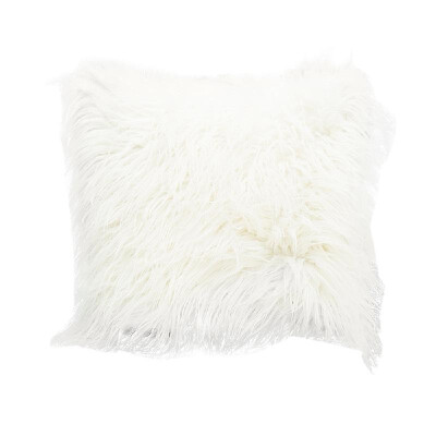 

Long Plush Pillowcase Cushion Cover Super Soft Fur Throw Pillow Case Home Sofa Bed Car Decorative Cushion Case