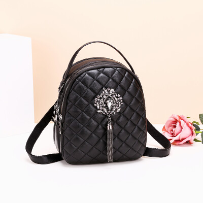 

New fashionable Korean version of double-shoulder ladiesbag with one shoulder&one shoulder inclined bag with INS mini-ladies