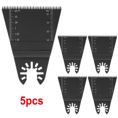 

Greensen 5pcs 65mm High Carbon Steel Oscillating Multi Tool Saw Blade For Wood Plastic