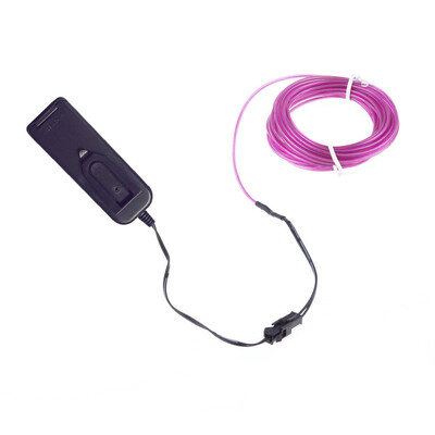 

Tailored 3M Neon Light Dance Party Decor Car LED Flexible Wire Rope Tube Strip Tube