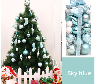 

FUNNYBUNNY 50pcs Christmas Balls Ornaments Set Decorative Baubles Pendants with Reusable Hand-held Gift Package for Xmas Tree
