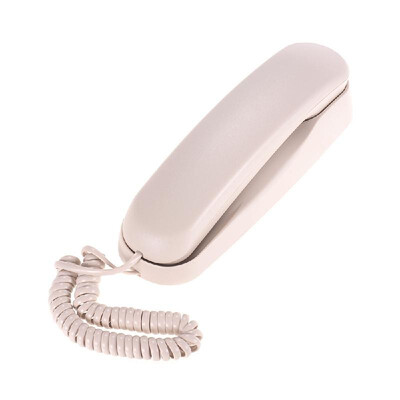 

Mini Desktop Corded Landline Phone Fixed Telephone Wall Mountable Supports Mute Pause Hold Reset Flash Redial Functions for H
