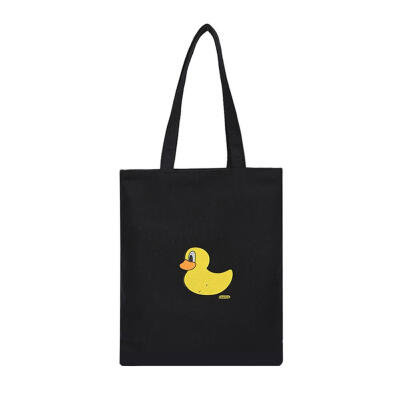 

Lovely Print Women Canvas Shoulder Bag Girls Zipper Shopping Casual Handbag
