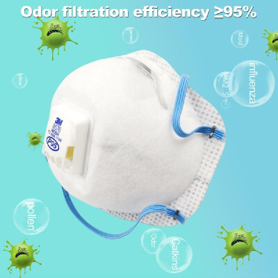 

10Pcs 3M 8576 Particulate Respirator P95 with Nuisance Level Acid Gas Relief Industrial Protection Mask with Exhalation Valve