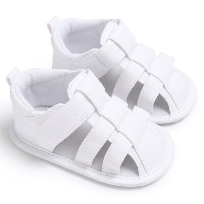 

2017 new Baby Summer Boys fashion Canvas sandals Sneakers Infant shoes 0-18  baby sandals