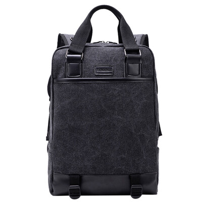 

Tailored Mens Canvas Backpack Shoulder Book School Bag Travel Rucksack Satchel