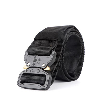 

Mens Big Size Adjustable Tactical Canvas Buckle Belt With Multi-function For Special Technical Troops Training