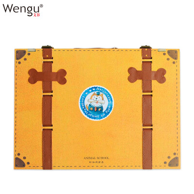 

Wengu wengu classmates female boxed primary school graduation album male cartoon junior high school personalized message book C0132-A