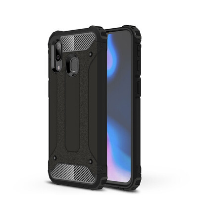 

Heavy Duty Armor Case Samsung Galaxy A40 SM A405FNDS Hybrid Soft TPU Cover Samsung Galaxy A40 SM-A405FNDS Bumper Case