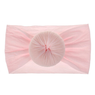 

SUNSIOM Baby Flower Wide Nylon Headband Head wraps Elastic Kids Turban Hair Accessories