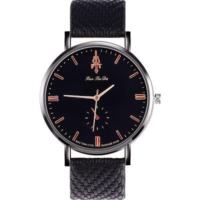 

Womens Fashion Casual Quartz Analog Leather Watch Rose Gold WatchCase Lady Dress Watches