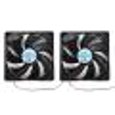 

2pcs 120mm 120x25mm 12V 4Pin DC Brushless PC Computer Case Cooling Fan
