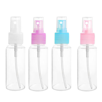 

3050100ml Clear Perfume Refillable Travel Lotion Liquid Spray Pump Bottle