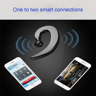 

Mini Ear-Hook Type Bone Conduction Bluetooth Headset Earpiece Earbuds