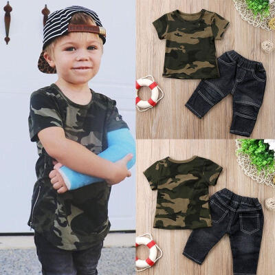 

Fashion Toddler Infant Kids T-Shirt Tops Long Pants Leggings Outfits Clothes Set