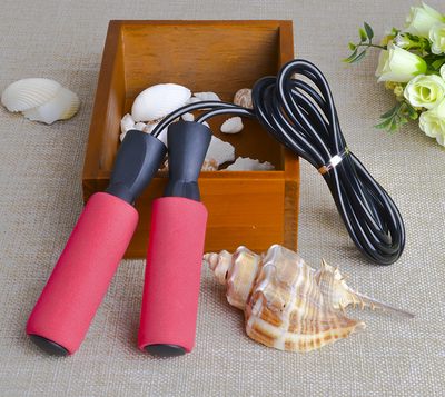 

Hot rope skipping sponge handle