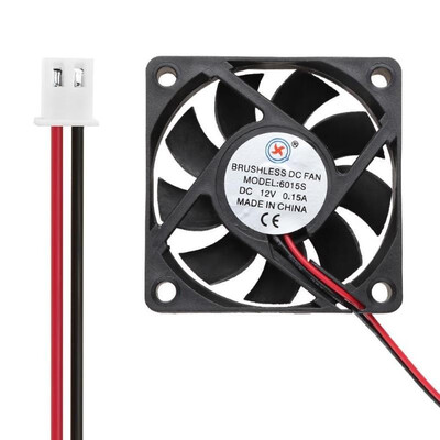 

Low Noise 6015S DC 15V 015A Cooling Fan 60x60x15mm PC Radiator Heat Sink