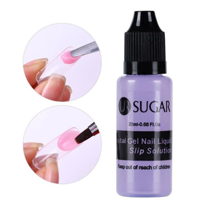 

1 Bottle 20ml UR Sugar Nail Liquid Slip Solution Soak Off Acrylic Builder Gel Extension Tool