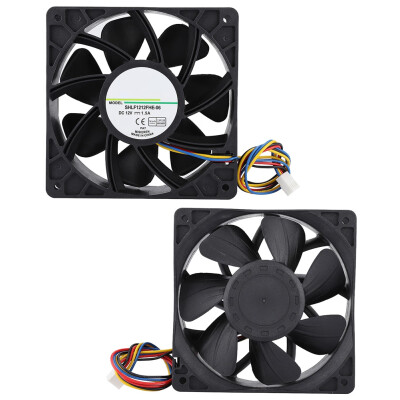 

Greensen SHLF1212FHE-06 DC12V 15A 12CM 4Pin PWM Speed Temperature Control Cooling Fan Cooler