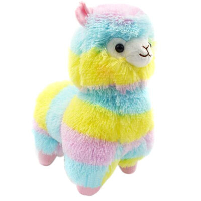 

Little Cute Rainbow Sheep Alpaca Stuffed Animals Doll