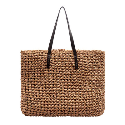

Tailored Women Ladies Girls Fashion Retro Straw Shop Shoulder Handbag Tote Casual Bags
