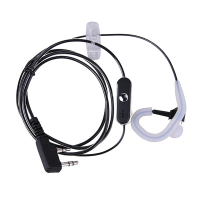 

2 Pin Earpiece Sports Headset PTT MIC for BAOFENG KENWOOD Retevis HYT Radio